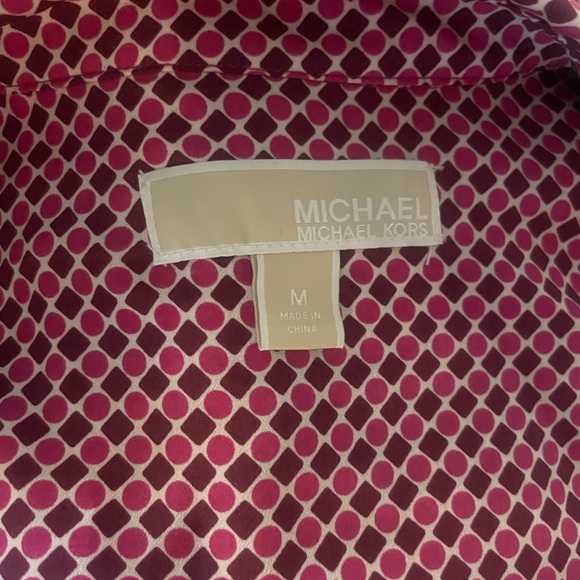 Zip-Up Michael Kors Blouse - Picture 3 of 5